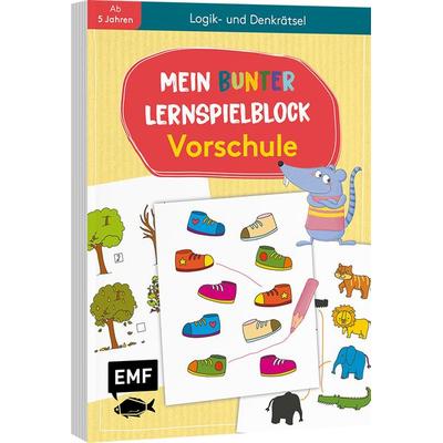 Mein bunter Lernspielblock – Vorschule: Logik- und Denkrätsel, Taschenbuch von , Edition Michael Fischer / EMF Verlag, 978-3-7459-1071-1