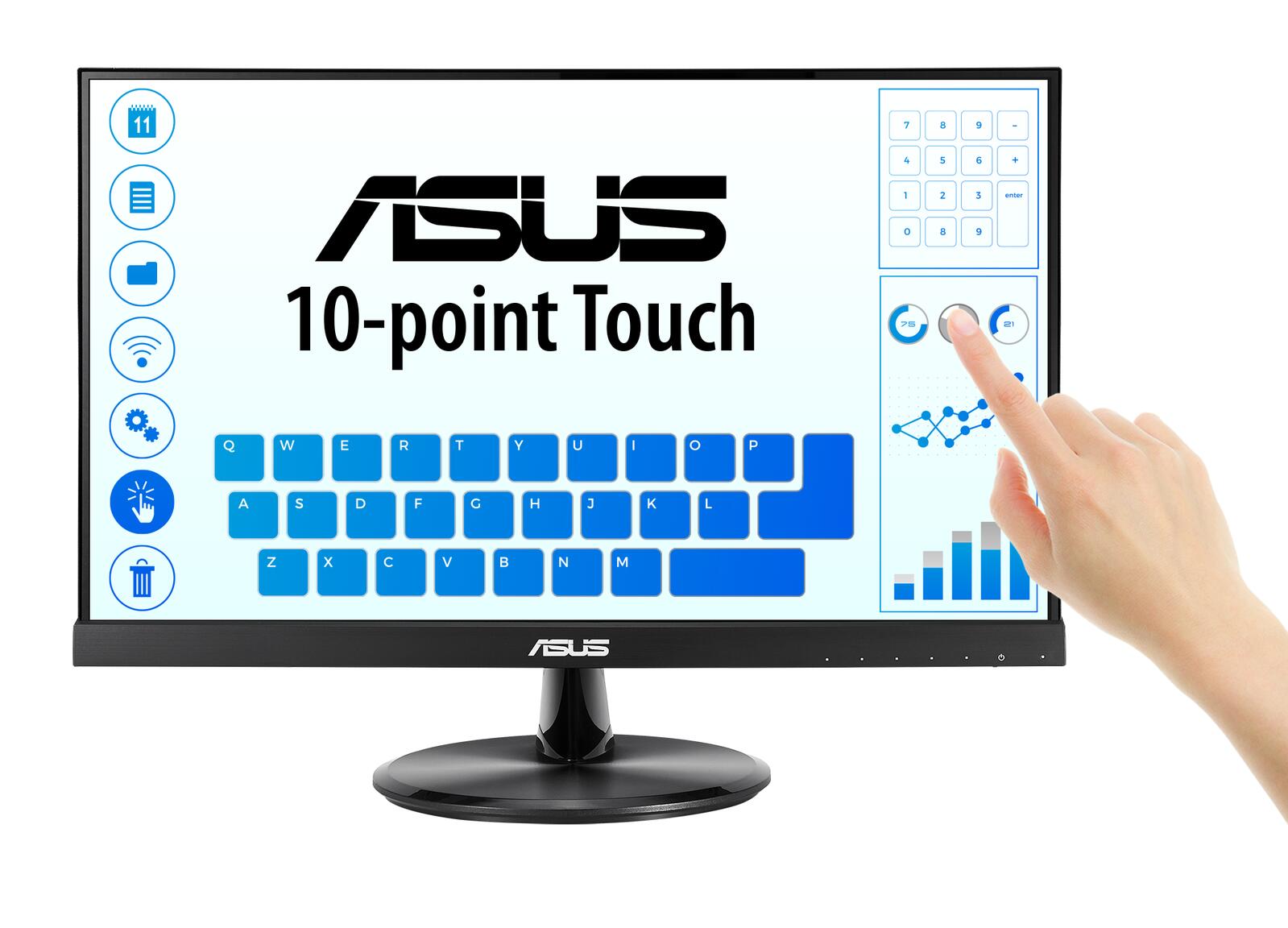 ASUS VT229H Monitor 54,6cm (21,5") 90LM0490-B02170