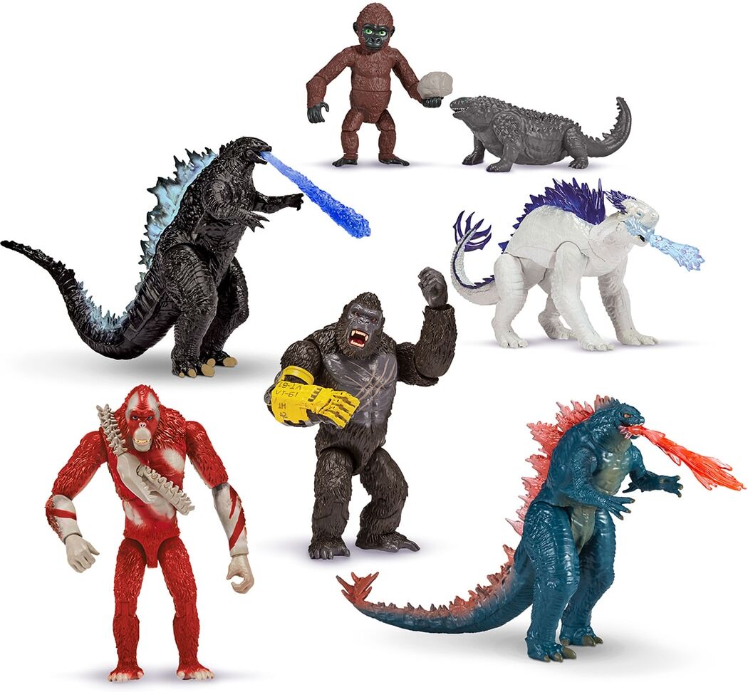 Famosa Figura 6" Godzilla vs Kong modelos surtidos.