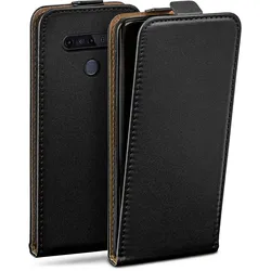 moex Flip Case LG K51S Klapphülle Leder Optik