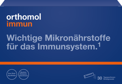 Orthomol pharmazeutische ORTHOMOL Immun Direktgranulat Himbeer/Menthol 30 St 08885937