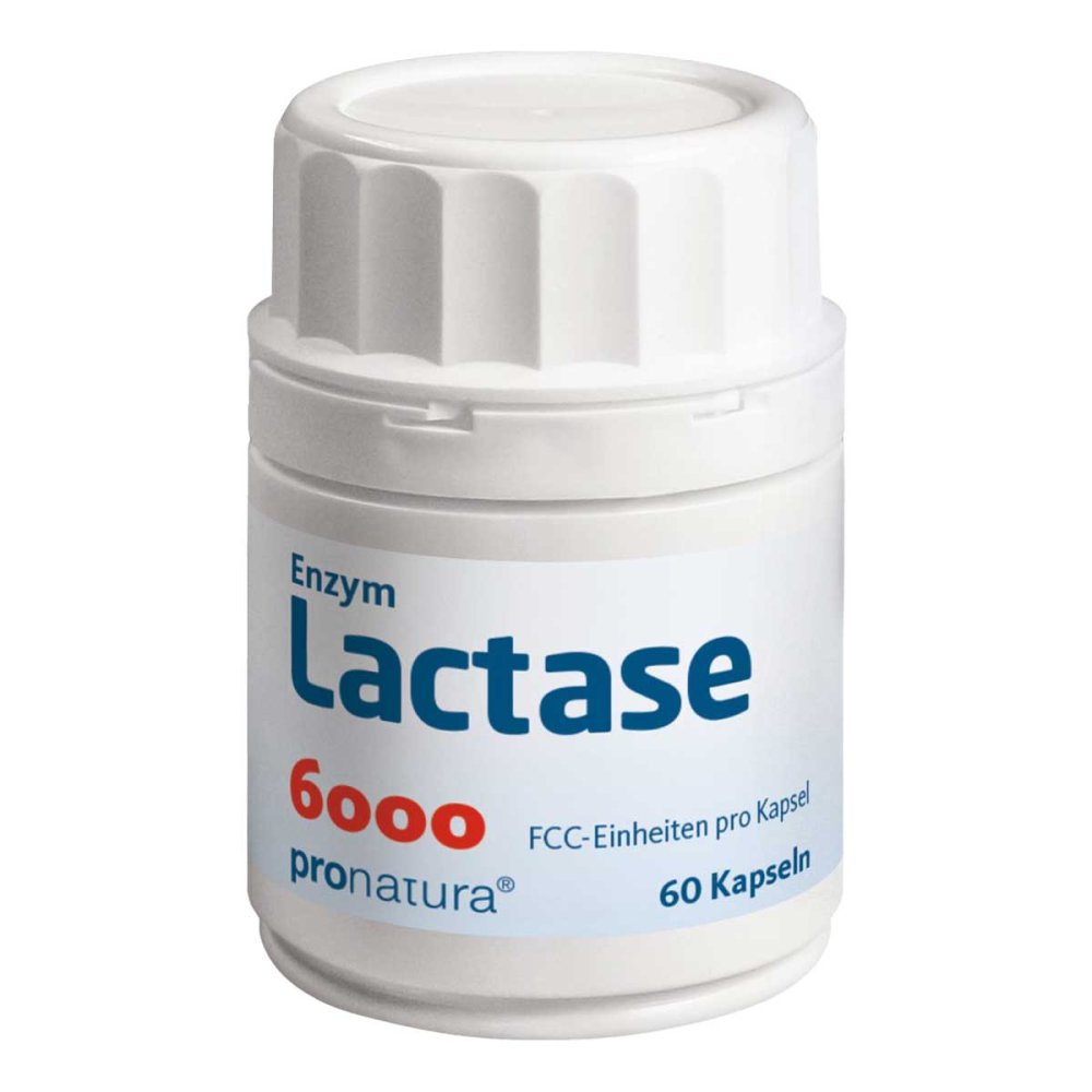 Pro Natura Gesellschaft für gesunde Ernährung mbH Lactase 6000 Fcc Kapseln 09545238