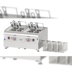 Elektro-Pastakocher 2 x 9 Liter CCAP92 Casselin