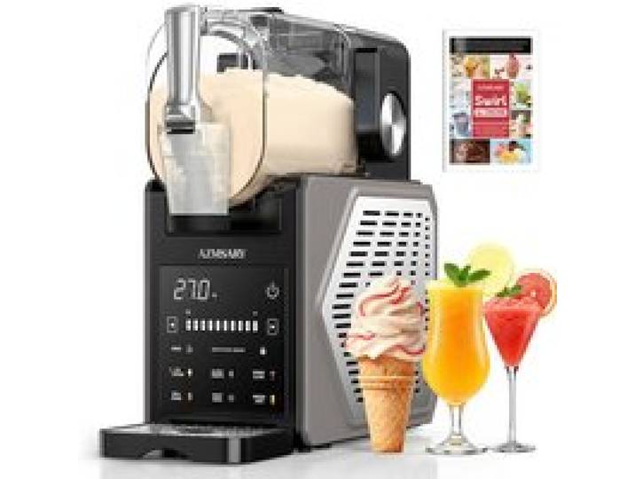 Machine à granités - AZMSARY - 6 en 1 - 2.5L - 6 programmes - Auto-nettoyage