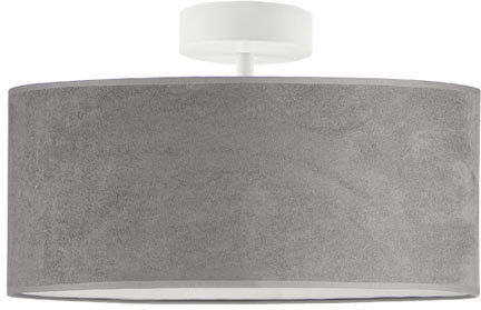 Fairmont Park Vannatter Semi Flush Mount White/Grey