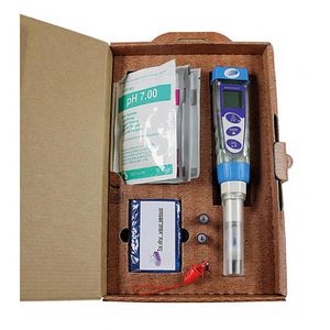 Dostmann PH-Messgerät PC 5 Tester Kit digital, für Flüssigkeiten, Böden, TDS, Leitwert,Salzgehalt