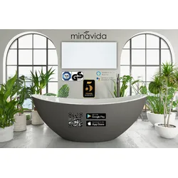 Minavida Infrarot-Wandheizung MVA-700 Watt inkl. Thermostat WiFi