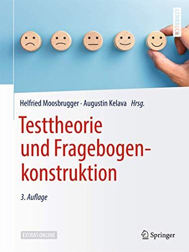 Helfried Moosbrugger - Testtheorie und Fragebogenkonstruktion - Preis vom 17.10.2026 19:25:27 h