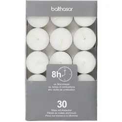 4x Balthasar, Kerzen, Teelichte (30 Stk.)