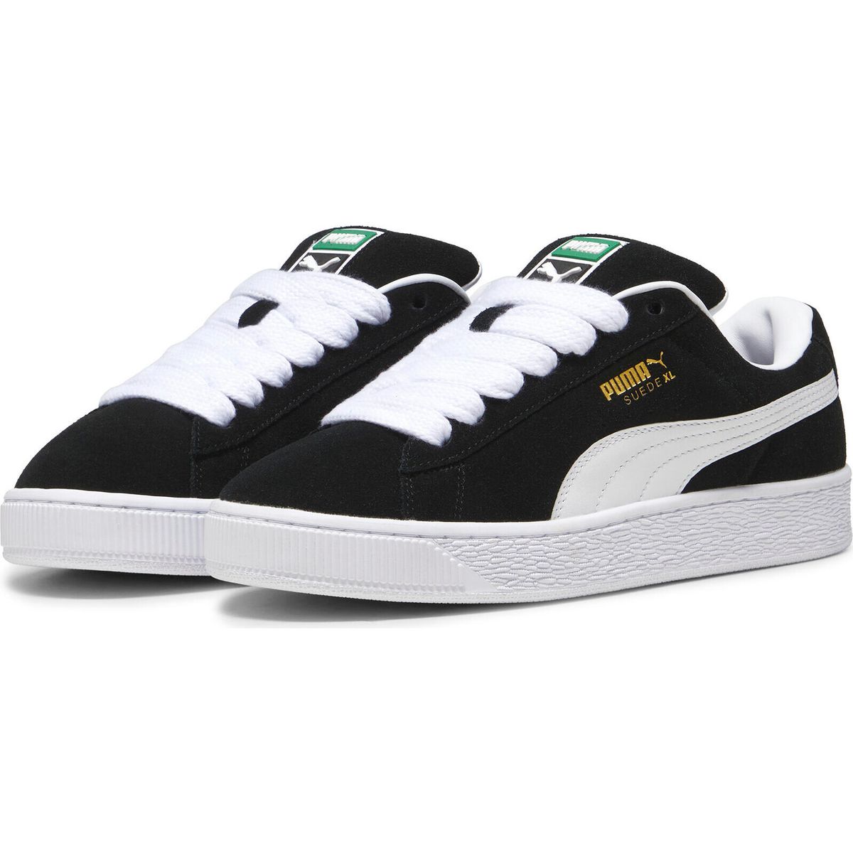 Puma Suede XL puma black-puma white (02) 9.5 395205-02-9.5