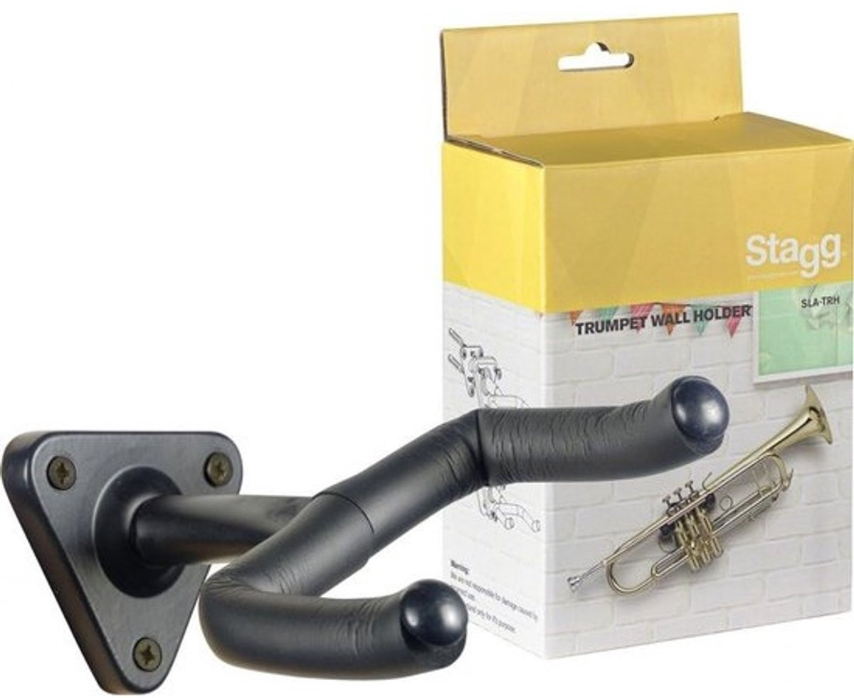 Wandhouder voor Trompet - Metalen Slatwall Hanger