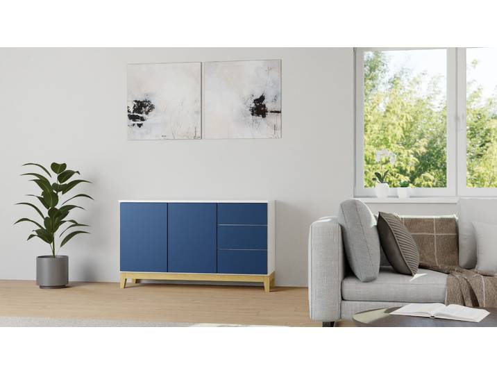 Sideboard skandinavisch – kostenlose Holzmuster MDF Beschichtet MDF Weiß matt
