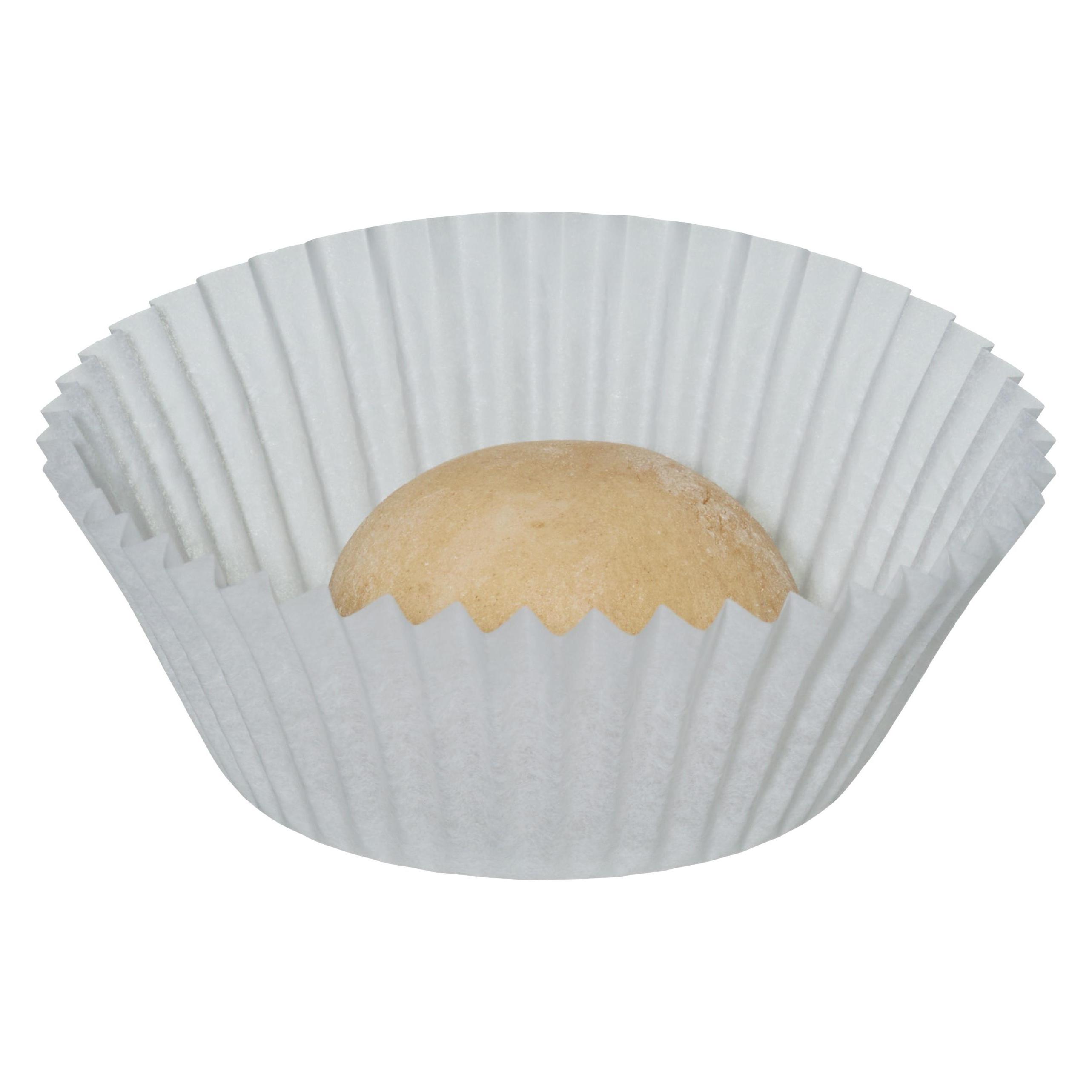 Kaiser Creativ Muffin-Papierbackförmchen 200 Stück weiss 7cm fettdicht (7 cm) (23.0064.6275)