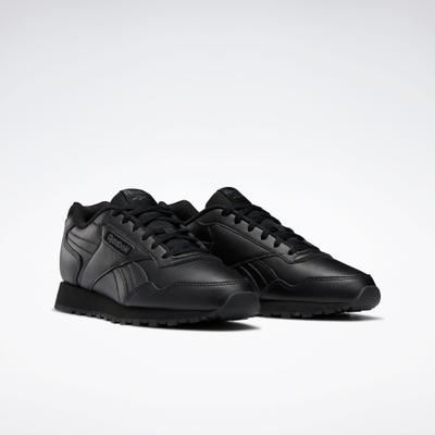 Sneaker REEBOK CLASSIC "REEBOK GLIDE", Damen, Gr. 37, schwarz, Leder, Synthetik, Schuhe Sneaker