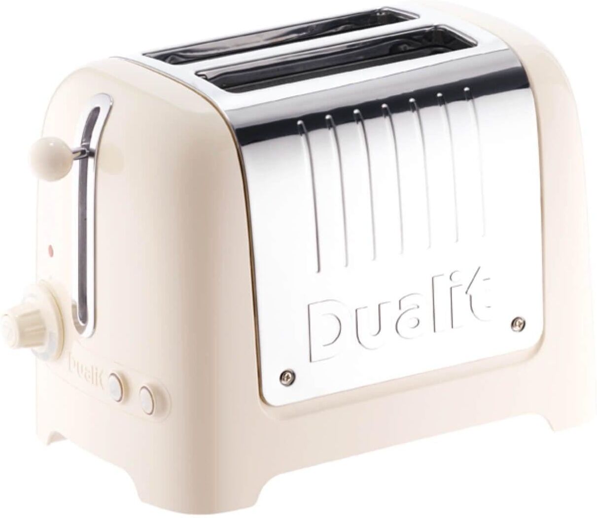 Dualit Lite 26263 2 Slice Toaster - Canvas White & Chrome