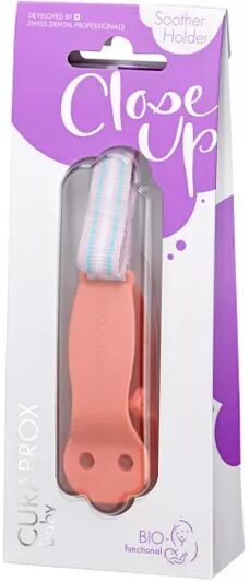 Curaprox Soporte Chupete  Baby Coral
