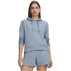 UNDER ARMOUR Sport Terry Hoodie Damen 448 - blue wind/white M