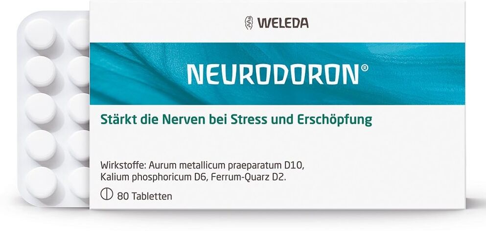 Weleda Neurodoron Tabletten hilft bei Stress, innerer Unruhe