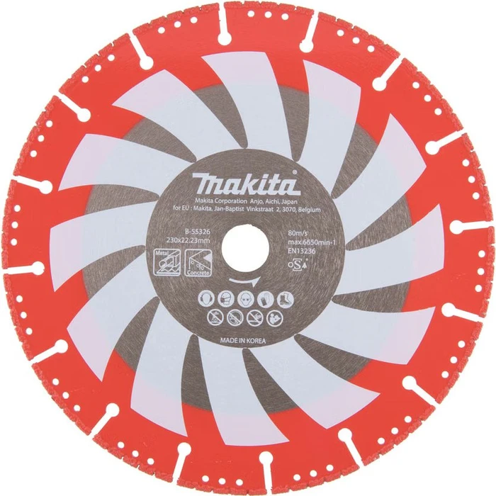 makita Diamant-Trennscheiben Rettung B-55326