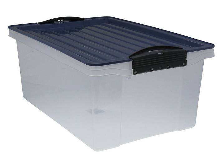 Rotho Stapelbox Compact Blau A4 13 l