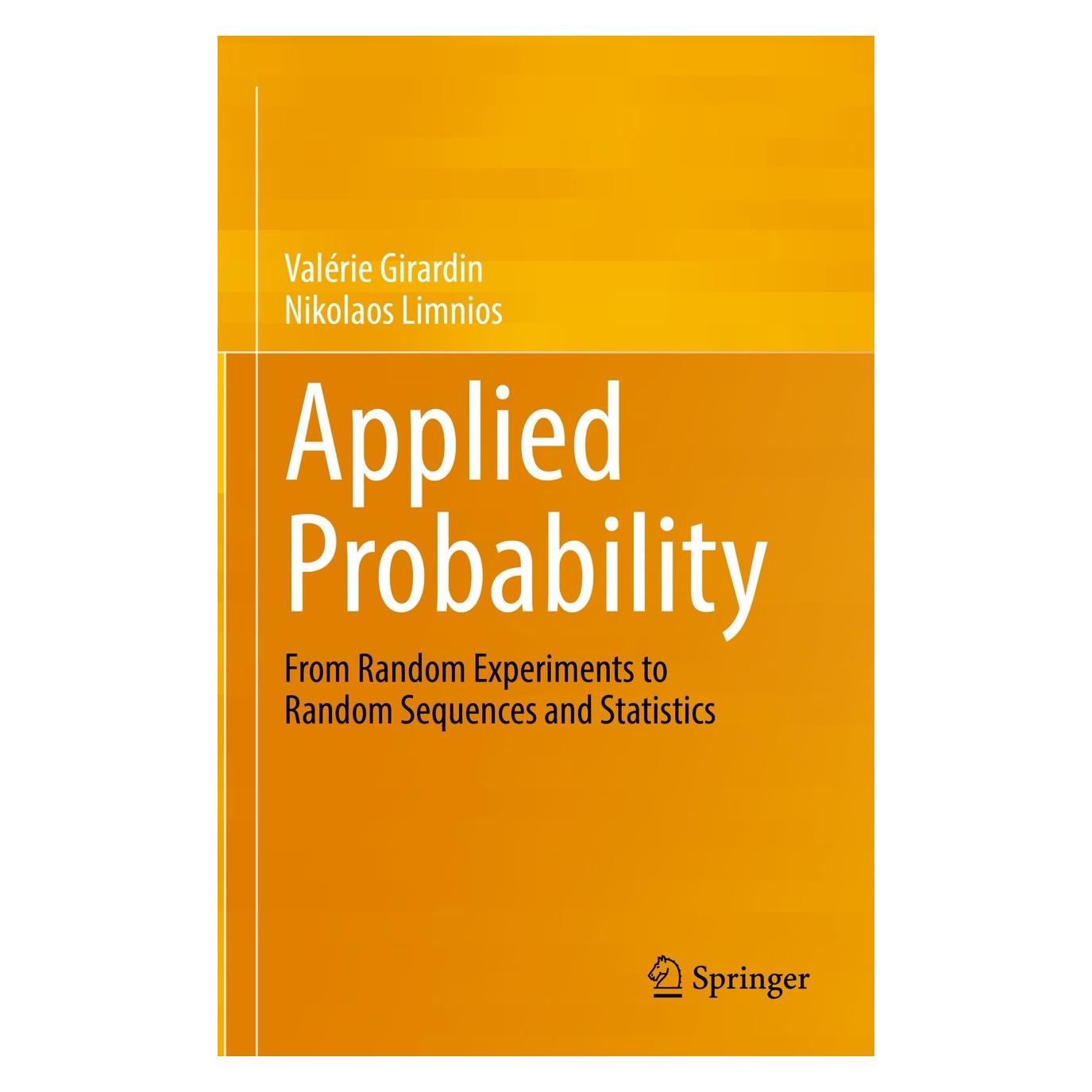 Springer Applied Probability (Englisch, Hardcover, Nikolaos Limnios, Valérie Girardin) (9783030979621)