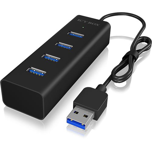 Icy Box Hub 4-Port USB 3.0 IB-HUB1409-U3 USB 3.0 Type-A retail