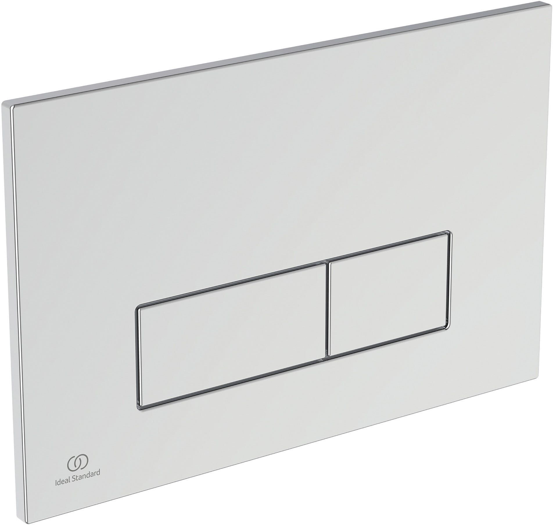 PLACCA WC IDEAL STANDARD OLEAS M2 DOPPIO FLUSSO PER CASSETTA PROSYS CROMO