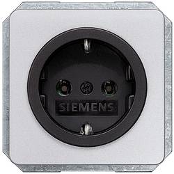 Siemens Schalterprogramm Abdeckung Schutzkontakt-Steckdose Silber 5UH1055 1 St.