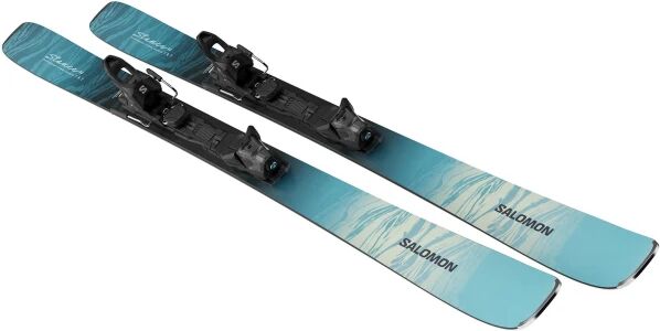 All Mountain Ski Salomon E Stance Damen 80 + M10 GW (151cm - Blau)