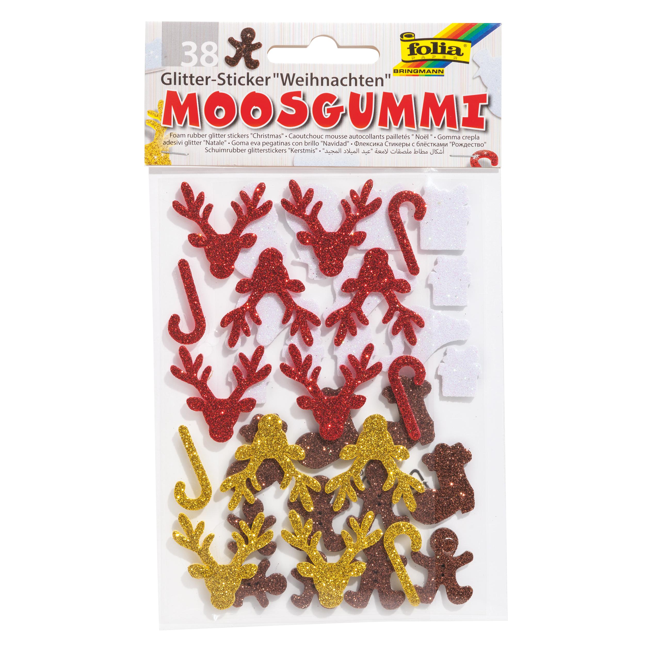 Folia Weihnachten (38 Sticker) (F23784)