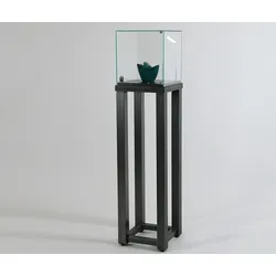 Aufsatzvitrine abschließbar Metallgestell Dialog 14M