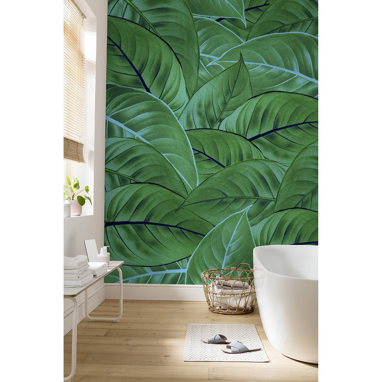 home24 Fotobehang Jungle Leaves B: 200 cm, H: 250 cm