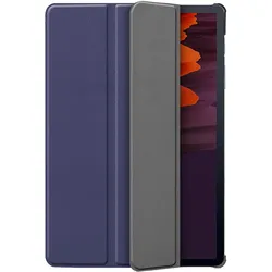 Cazy Premium Smart Hülle Kompatibel mit Samsung Galaxy Tab S7 Plus - Schutz Etui Hülle - Automatischem (Samsung Galaxy Tab S7), Tablet Hülle, Blau