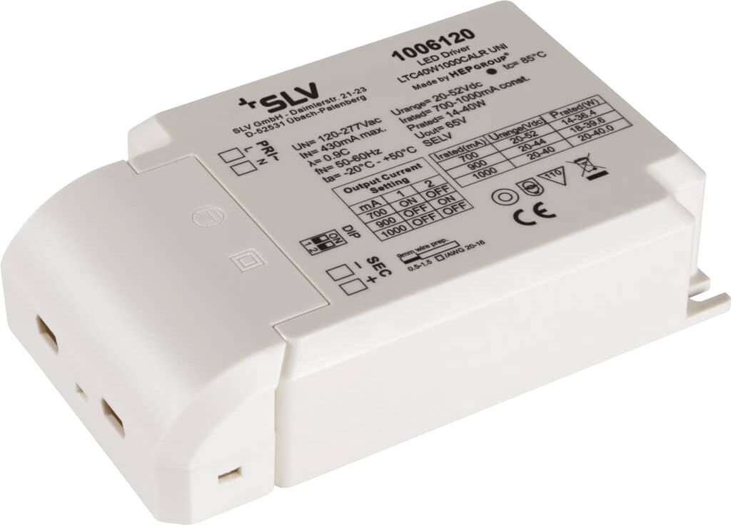 Slv Led Treiber, 40w 700/900/1000ma - Zubehör Diverse