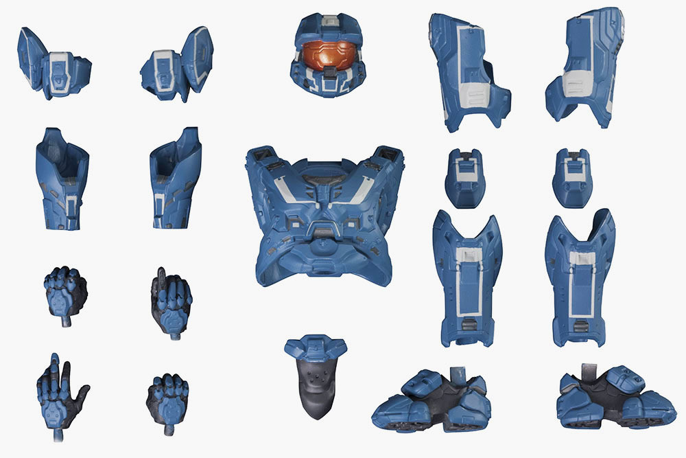 Kotobukiya Halo ArtFX+ Accessoire-set Mark VI voor Master Chief KTOSV129