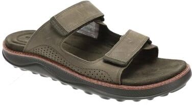Merrell Cove Leather Slide - Mens 14 Green Sandal Medium