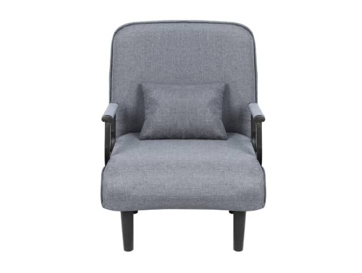 emlovosy 3-in-1 Schlafsofa, Verstellbarer Sessel für kleine Räume, Grau Hochwertige Schaumstoffpolsterung mit strapazierfähigem Stoff für komfortables Wohnen. Grau 65 cm
