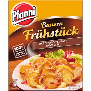 Pfanni Fertiggericht Bauern Frühstück, mit Zwiebeln und Speck, 400 g
