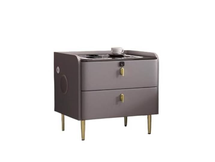 FZL02068LM Zimmer Home Luxus Nachttisch Moderner Multifunktionaler Aufbewahrungsschrank(Groß)