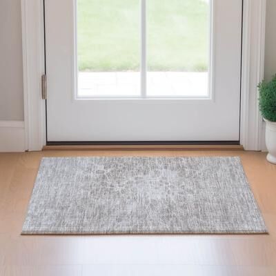 Addison Rugs Premium Washable Super Soft Muted Floral Mayfield Rug