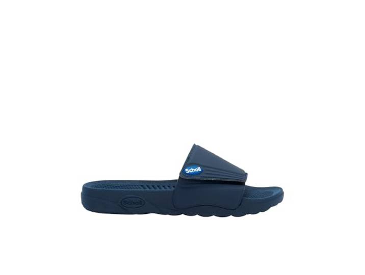 Scholl Nautilus Slide sandalen voor heren, Navy Blauw, 38 EU