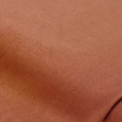 Sweatstoff "Basic" mit gerauter Innenseite, zimt