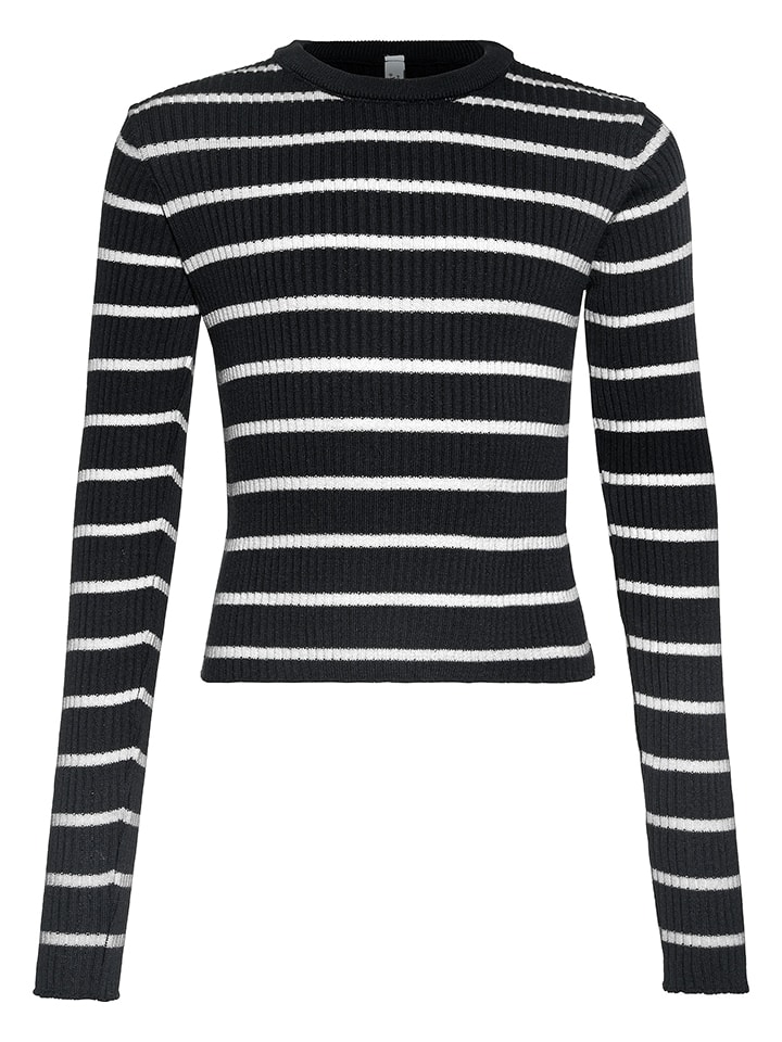 Blue Effect Longsleeve in Schwarz - 152