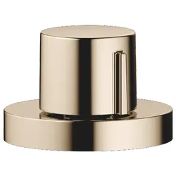 Dornbracht Exzenterbetätigung SERIENNEUTRAL, Drehknopf, Champagne (22kt Gold), inkl. Adapter für Bowdenzug