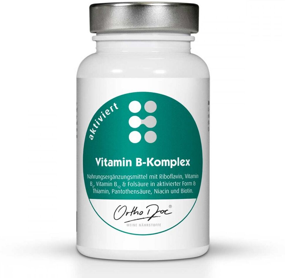 Orthodoc Vitamin B-komplex aktiviert Kapseln