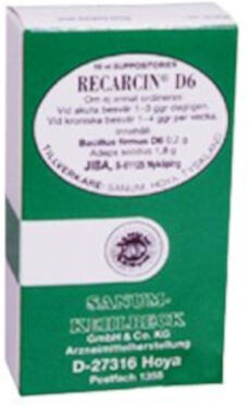 Imo Recarcin D6 10 Supposte