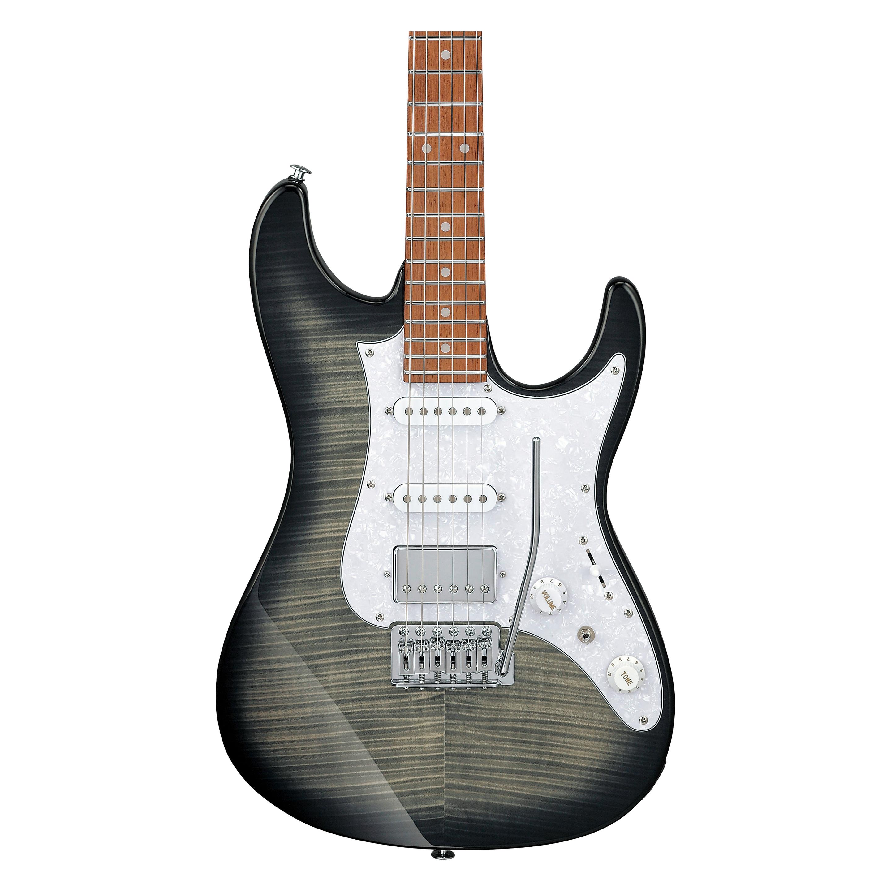 Ibanez AZ22S1F E-Gitarre, Transparent Black Sunburst (E-Gitarre, Ahorn, Edelstahl) (AZ22S1F-TKS)