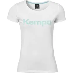 KEMPA Shirt GRAPHIC T-SHIRT WOMEN, Größe XS in Weiß Weiß