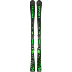 HEAD Herren Racing Ski Supershape e-Magnum + PRD 12 GW, Größe 149 in Schwarz Schwarz