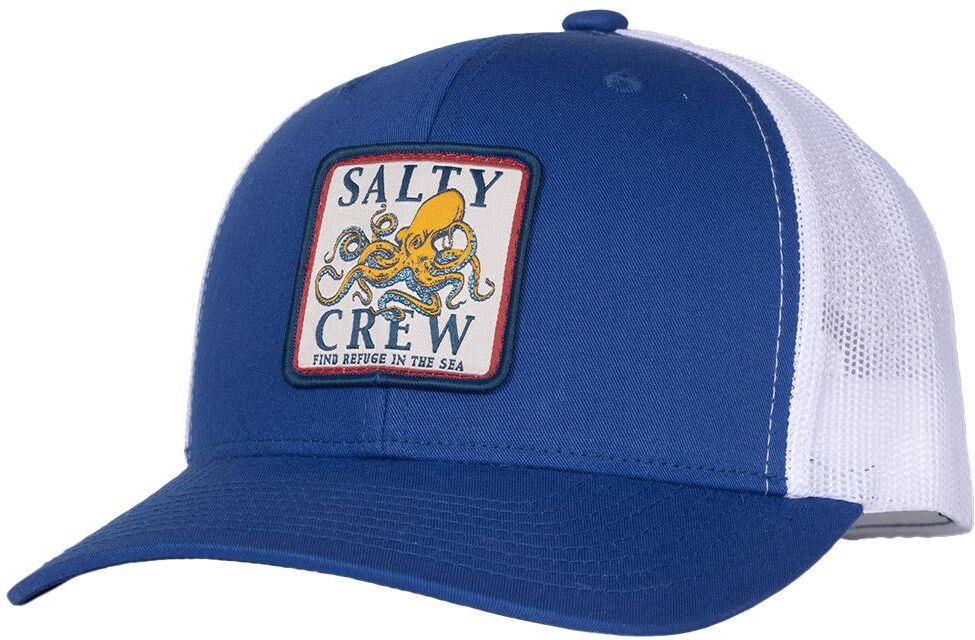Salty Crew  - Ink Slinger Retro Trucker Royal Blue White - Casquette